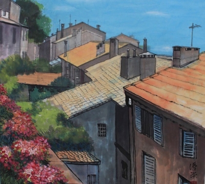 普羅旺斯的房子 Houses in Provence  80x80 Sq