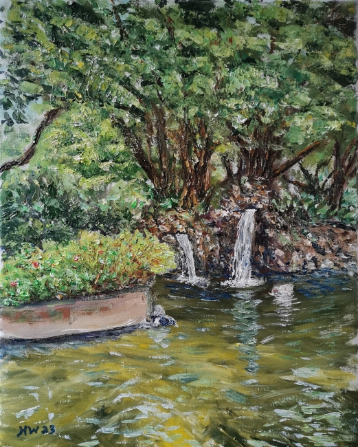 華德公園-40x50cm