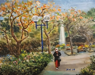 九龍公園2024-40x50cm