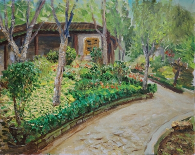 美孚公園-30x40-塑膠彩