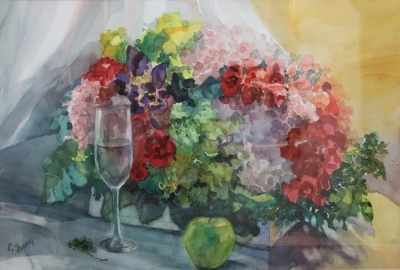 花香酒醉 Flower & Wine 80x50