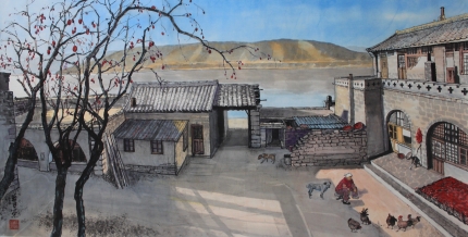 Date Trees in Qikouguzhen Shanxi 160x80