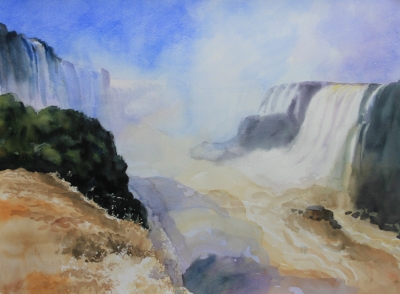 Iguazu Falls Brazil 80x50
