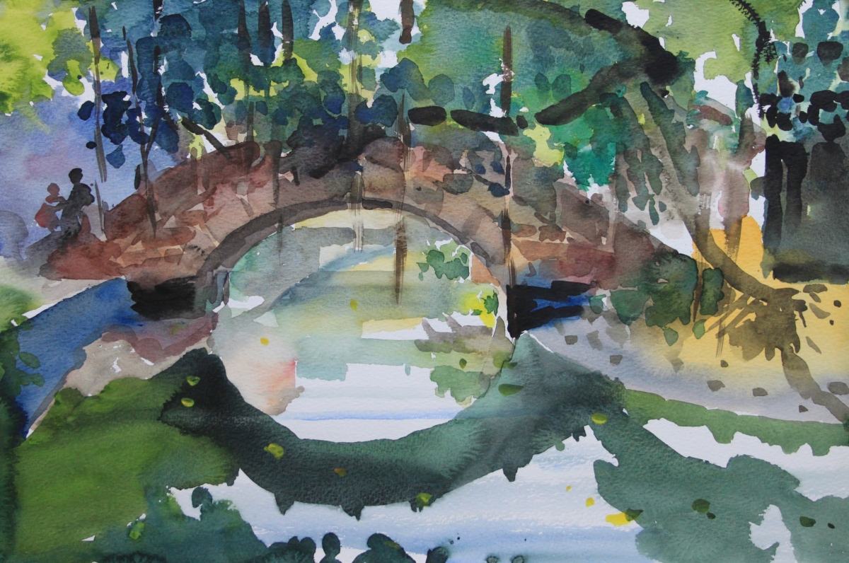 Stone Bridge in Old Town 60x40